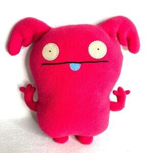 Uglydoll Uppy Hot Pink Pretty Ugly Original Soft Plush Stuffed Toy Retired